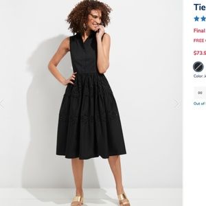 Vineyard Vines Tiered Eyelet Shirt Dress